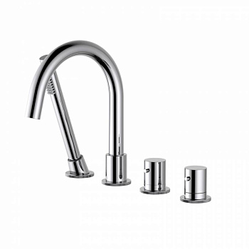 Смеситель на борт ванны Timo Saona 2330/00Y с термостатом, хром