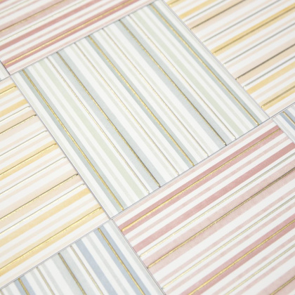 Декор VT\D455\5009 Весна 4 синий/голубой/белый 20см*20см*6,9мм (1уп/10шт/)матовый, шт