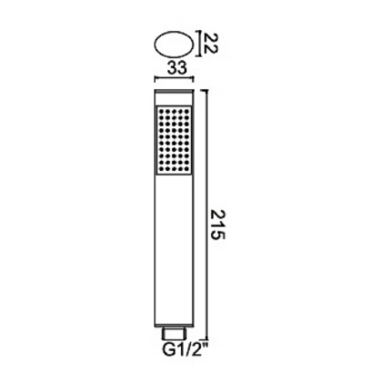 Душевая лейка RGW Shower Panels SP-101, 21140601-01, хром Душевая лейка RGW Shower Panels SP-101, 21140601-01, хром