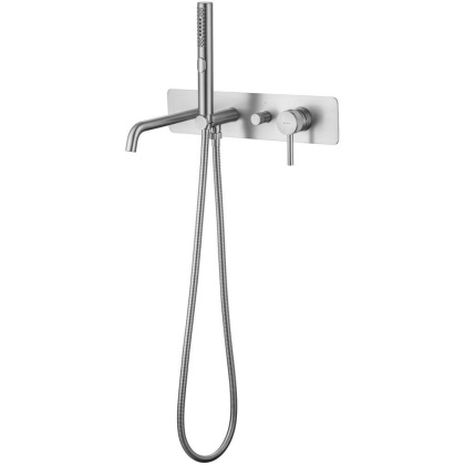 Смеситель для ванны Allen Brau Priority 5.31A06-BN (с внутренней частью) никель браш Смеситель для ванны Allen Brau Priority 5.31A06-BN (с внутренней частью) никель браш