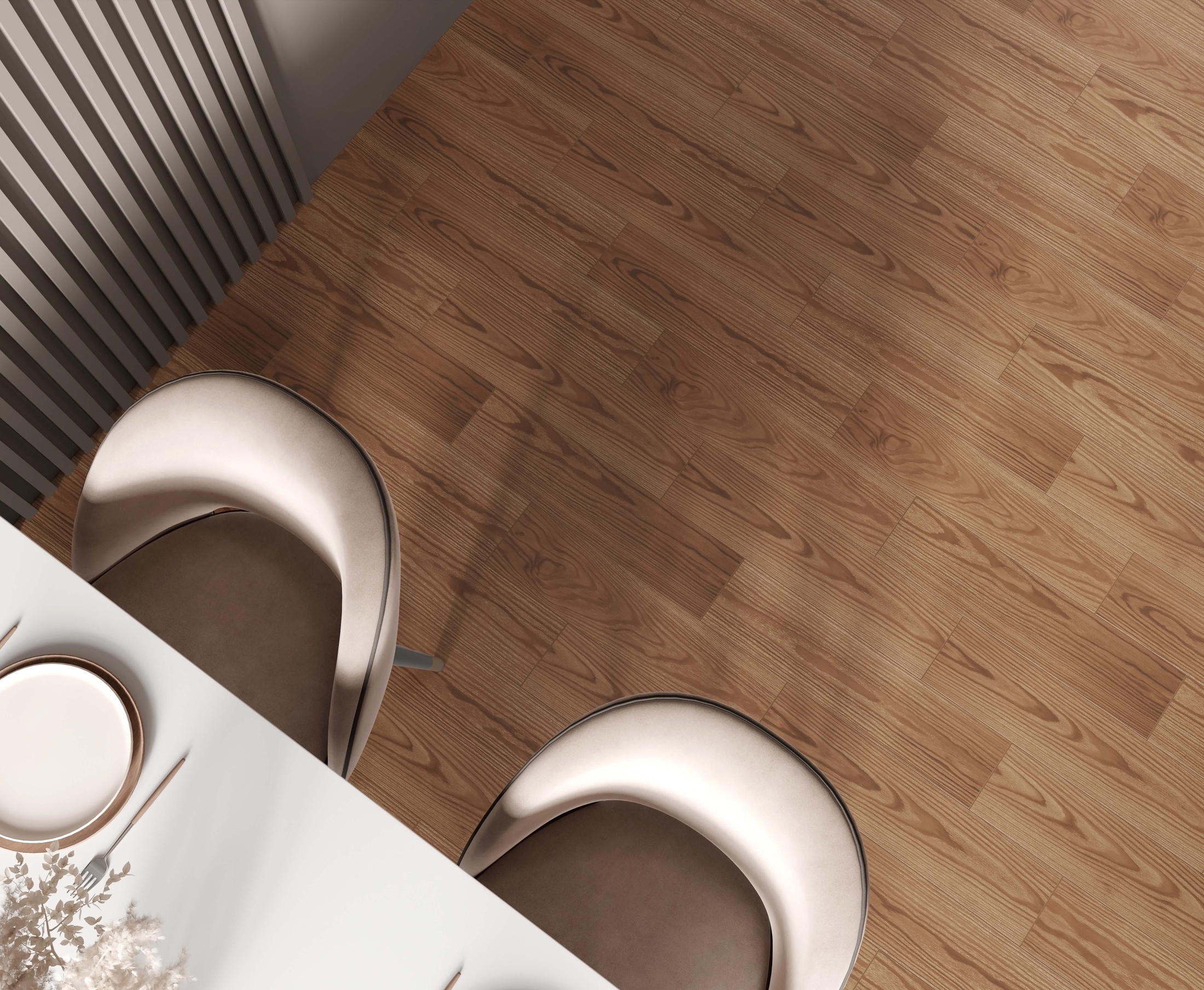 Italo Керамогранит коричневый 14,7х59,4