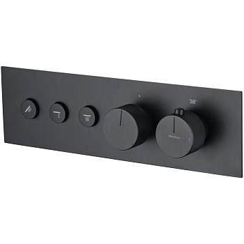 Смеситель для ванны Allen Brau Liberty 5.33003-31 (с внутренней частью) черный матовый Смеситель для ванны Allen Brau Liberty 5.33003-31 (с внутренней частью) черный матовый