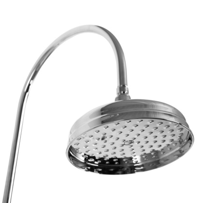 DIAMOND-CVD-02-Sw Душевая колонна со смесителем для ванны, верх и ручн душем, бронза ручки Swarovski