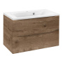 База под раковину Mia 800 подвесная, 2 выкатных ящик soft close, V.Oak База под раковину Mia 800 подвесная, 2 выкатных ящик soft close, V.Oak