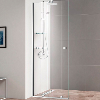 STREAM-BF-1-90-C-Cr Душевая перегородка раздвижная