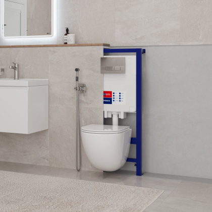 Система инсталляция PENEDA механическая для подвесных унитазов (без кнопки смыва)