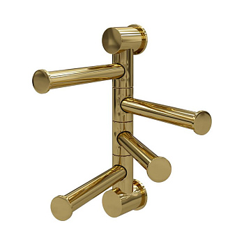 K-1054POLISHED GOLD Держатель полотенец четверной K-1054POLISHED GOLD Держатель полотенец четверной