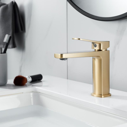 Смеситель для раковины Shevanik S99G S9901G Смеситель для раковины Shevanik S99G S9901G