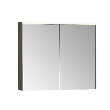 Зеркальный шкафчик 80 см с подсветкой