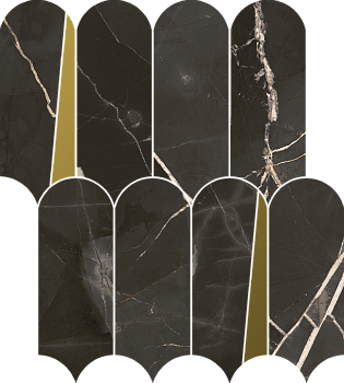 Мозаика 620110000235 Стелларис Абсолют Блэк (36,1см*32,5см*9мм) (11шт/1,067м2) Элегант, шт Мозаика 620110000235 Стелларис Абсолют Блэк (36,1см*32,5см*9мм) (11шт/1,067м2) Элегант, шт