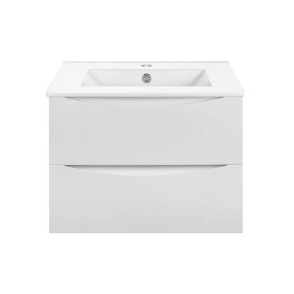 База под керамическую раковину Mia 700 подвесная, 2 выкатных ящика soft close, G.White База под керамическую раковину Mia 700 подвесная, 2 выкатных ящика soft close, G.White