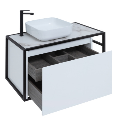 Тумба под раковину Aquanet Nova Lite Loft 90 L белый Тумба под раковину Aquanet Nova Lite Loft 90 L белый