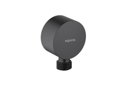 Шланговое подсоединение AQUATEK, матовый черный AQ2457MB  Шланговое подсоединение AQUATEK, матовый черный AQ2457MB