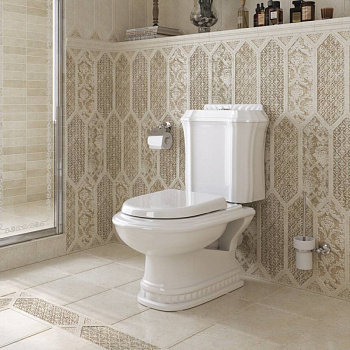 Сиденье белое, soft close CZR-6045-SC Сиденье белое, soft close CZR-6045-SC