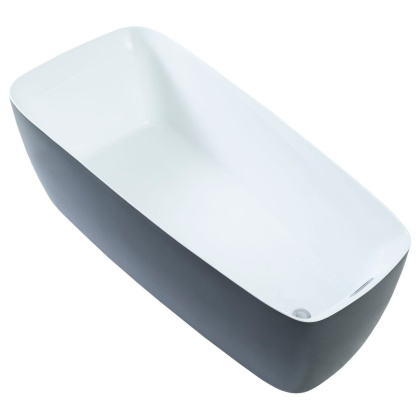 Акриловая ванна Aquanet Family Trend 170x78 90778 Matt Finish (панель Black matte)