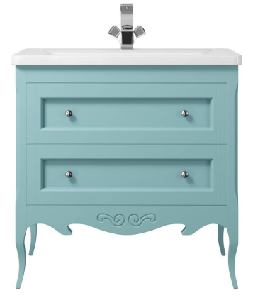 Тумба под раковину Creto Viva Blue 85 Тумба под раковину Creto Viva Blue 85