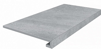 Ступень клееная Про Матрикс серый обрезной 33x60x0,9