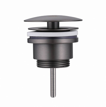 Донный клапан ABBER AF0012NG без перелива, фиксированный, никель Донный клапан ABBER AF0012NG без перелива, фиксированный, никель