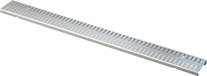 Решетка для дренажного желоба 100 мм, нержавеющая сталь Решетка для дренажного желоба 100 мм, нержавеющая сталь