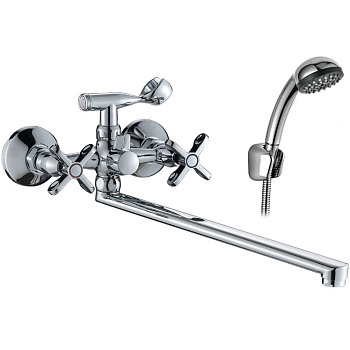 Смеситель Rossinka RS42-80 для ванны универсальный Смеситель Rossinka RS42-80 для ванны универсальный