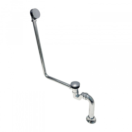 Слив-перелив для ванны Creto Washbasin CRSP0033 Click-Clack, хром