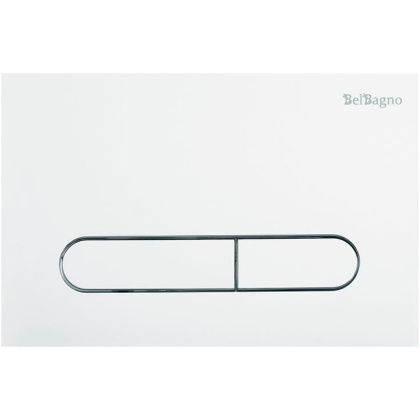 Кнопка смыва BelBagno PROSPERO, цвет-белый