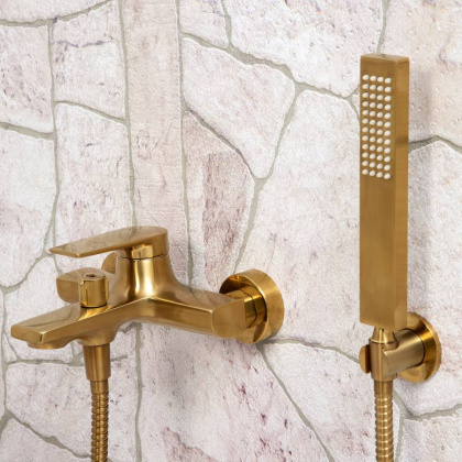 Aisch 5501 Смеситель для ванны с коротким изливом Wasserkraft Aisch 5501 Смеситель для ванны с коротким изливом Wasserkraft
