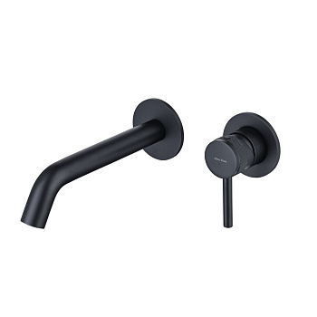 Смеситель для раковины Allen Brau Priority 5.31030-31 (с внутренней частью) черный матовый