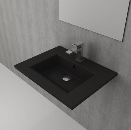 Раковина Bocchi Milano 1161-004-0126 черная матовая