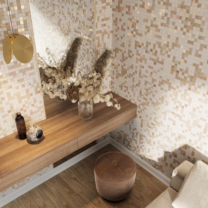 Декор ММ7218 Стеллине мозаичный 20*50*8 (уп\10шт), шт