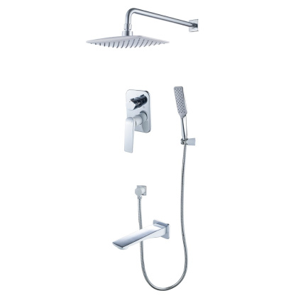 Смеситель Lemark Allegro LM5922CW для ванны и душа, встраиваемый Смеситель Lemark Allegro LM5922CW для ванны и душа, встраиваемый