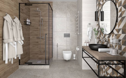 Плитка настенная 60139 Avenue коричневый 20*60 (10шт/1,2м2), м2
