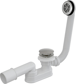 Сифон для душевого поддонa CLICK/CLACK, металл