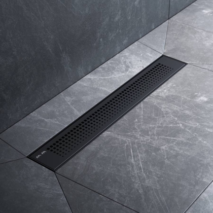 W02SC-P11-050-01BM PrimeFlow Трап для душа линейный универс затвор Cut Gradient 50см цвет черн мат W02SC-P11-050-01BM PrimeFlow Трап для душа линейный универс затвор Cut Gradient 50см цвет черн мат