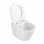 Подвесной унитаз Abber Bequem AC1102MW белый матовый с микролифтом