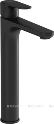 Смеситель Root Round для раковины-чаши, матовый черный