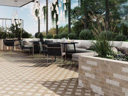 Декор OS\B122\26000 Брюссель 1 матовый 6*28.5*10 (уп\6шт), шт