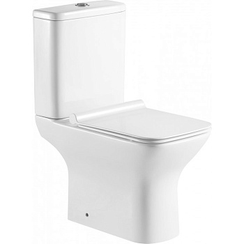 Чаша напольного унитаза Aquanet Rimless Cube 2-C CL-12288