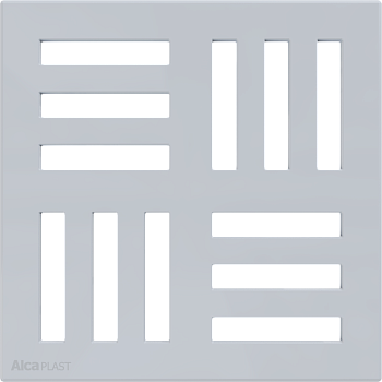 Решетка 102×102 мм, серый