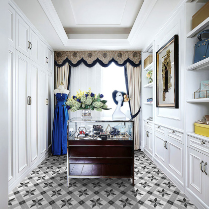 Керамическая мозаика, CARPET GREY, Albion