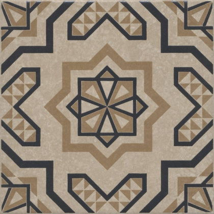 Декор Касабланка бежевый светлый матовый 20x20x0,8