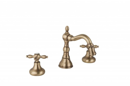 Смеситель ATLANTIS-NOSTALGIA-BBS2-01 Исполнение: Хром, Ручки: Хром 