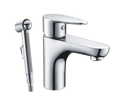 Leine 3508 Смеситель для раковины с гигиенической лейкой Wasserkraft