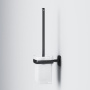 Стойка с туалетной щеткой Gem, 37,3х9,4х12 см, белая, A9033422