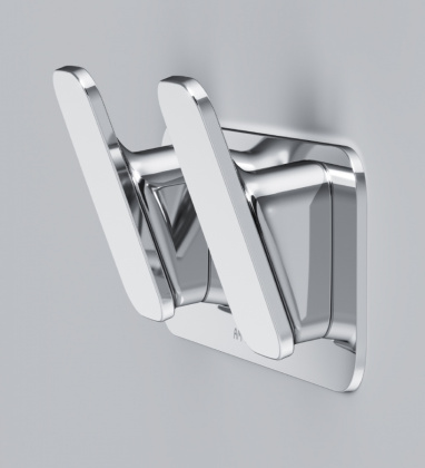 Двойной крючок Inspire V2.0 для полотенец, 5,8х11,5х3 см, хром, A50A35600