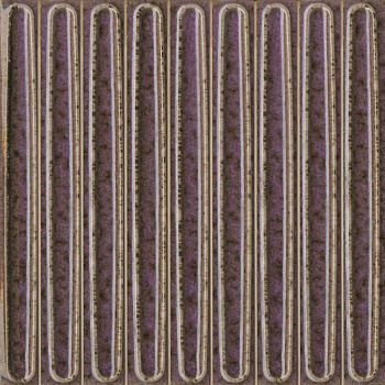 Декор чипсет Далия фиолетовый глянцевый 20x20x0,95 Декор чипсет Далия фиолетовый глянцевый 20x20x0,95