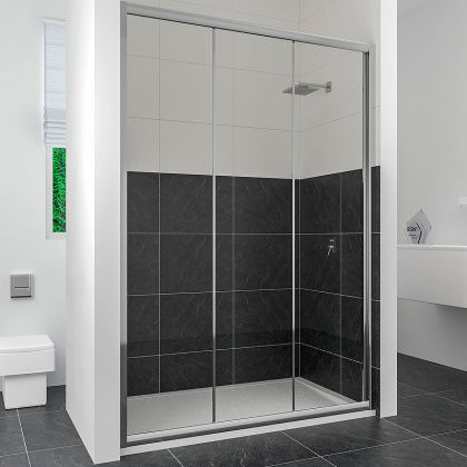 Душевая дверь RGW Classic CL-11 150 04091150-11 профиль Хром стекло прозрачное