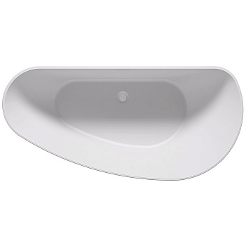 Асимметричная ванна из искусственного камня Riho Granada 190x90 белая BS2000500000000