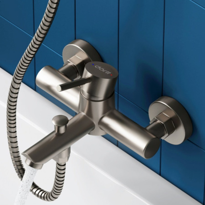 D3010000SS Logic new Смеситель Для ванны и душа из нержавеющей стали D3010000SS Logic new Смеситель Для ванны и душа из нержавеющей стали