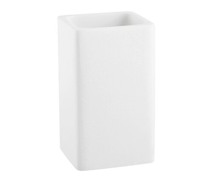 Стакан для зубных щеток Oder, 7,1х11,6х7,1 см, белый, K-9628